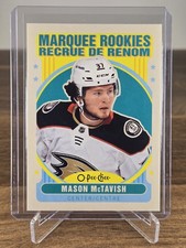 2021-22 O-Pee-Chee Marquee Rookie Retro Mason Mctavish RC 626 Anaheim Ducks