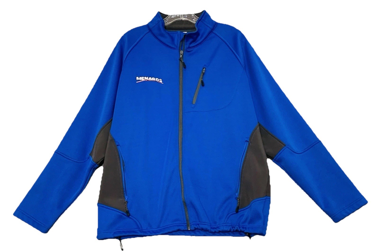 Menards Blue Softshell Logo Jacket Associate Empl… - image 1