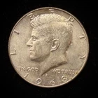 40% Silver 1968 Kennedy Half Dollar - 08-62
