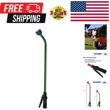 High-Flow Touch-N-Flow 30” Watering Wand with One-Touch Control Valve - Green