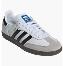 Adidas Samba OG Sneaker Gender Inclusive White Black Clear Granite 7.5 M
