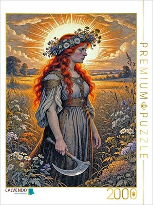 CALVENDO Puzzle Die Braut der Sonnenwende | 2000 Teile Lege-Größe 90x67cm Foto-P