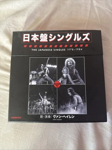 Van Halen 1978-1984 the Japanese Singles Thirteen 7" Vinyl Singles