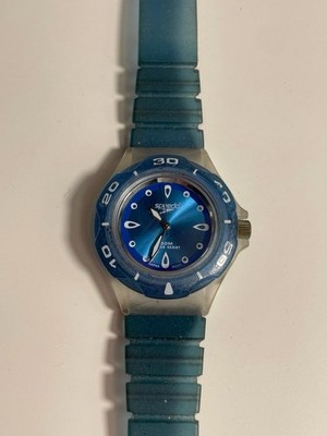 Vintage Speedo Watch 50m Water Resistant Ice Blue