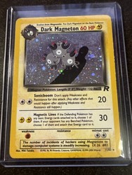 Dark Magneton 11/82 Team Rocket Holo Rare