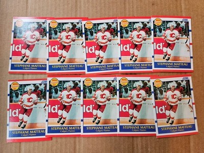1990-91 Score American Stephane Matteau 10 Rookie Card Lot #381