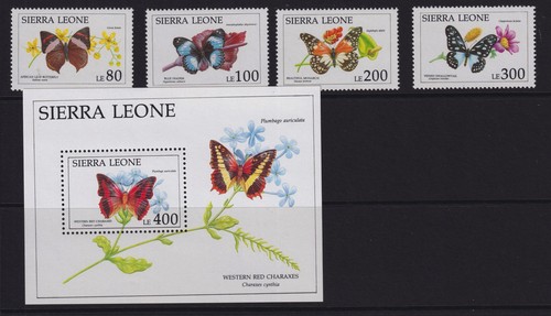 SIERRA LEONE - FAUNA - INSECTS & BUTTERFLIES LOT - MNH | eBay