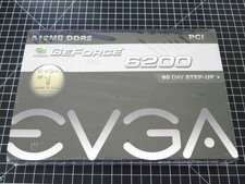 EVGA GeForce 6200 512MB DDR2 PCI Video Graphics Card Desktop GPU 512-P1- -LR