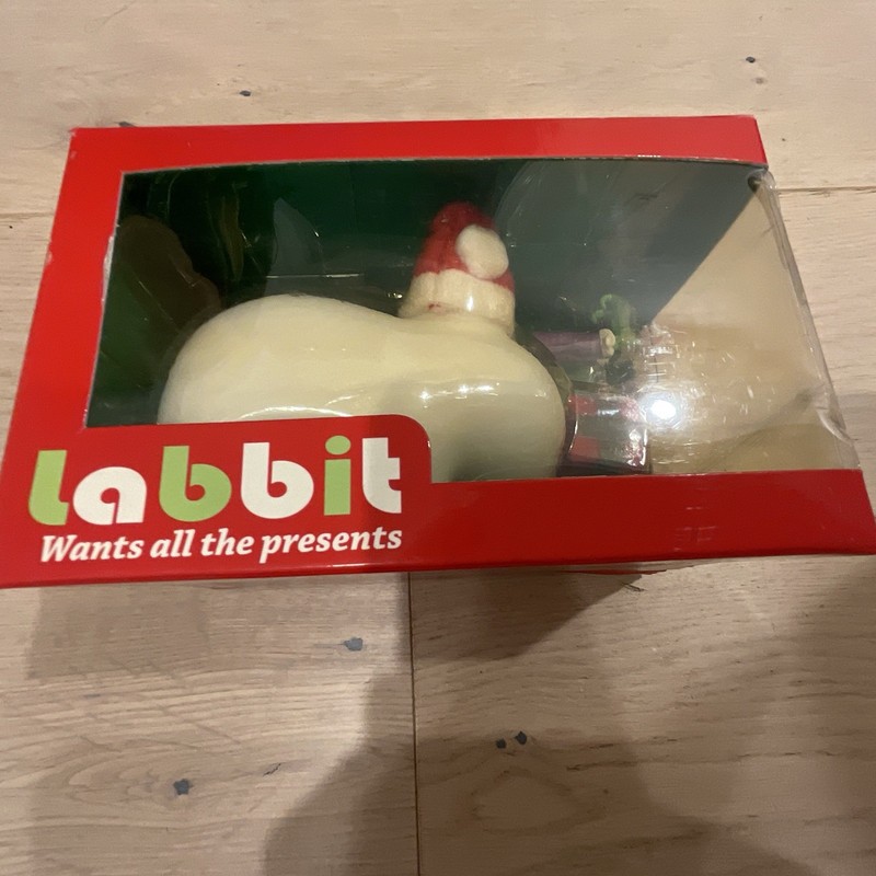 Kidrobot Labbit Kozik Christmas Vinyl Figure w/ Interchangeable Accessories