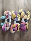 3 YARN INK SKEINS & MINIS SPARKLE SOCK 75SW MERINO 20NYLON 5STILLINA 100g 20g