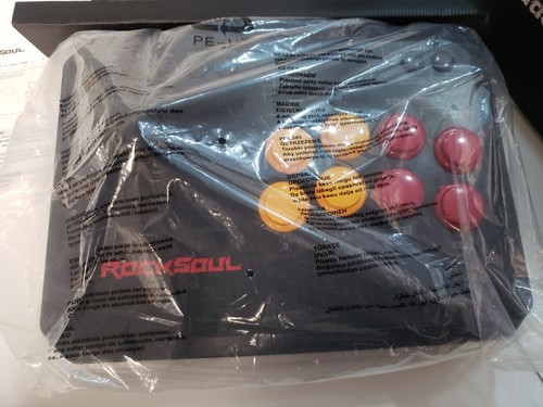 ROCKSOUL (GR-QF8000US) ARCADE STICK Game Controller USB Wired Connection PC/PS3 - Picture 5 of 12