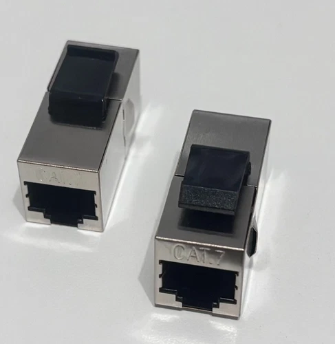 Kupplung Verbinder Adapter CAT 7 Patchkabel LAN Ethernet DSL Netzwerk RJ45