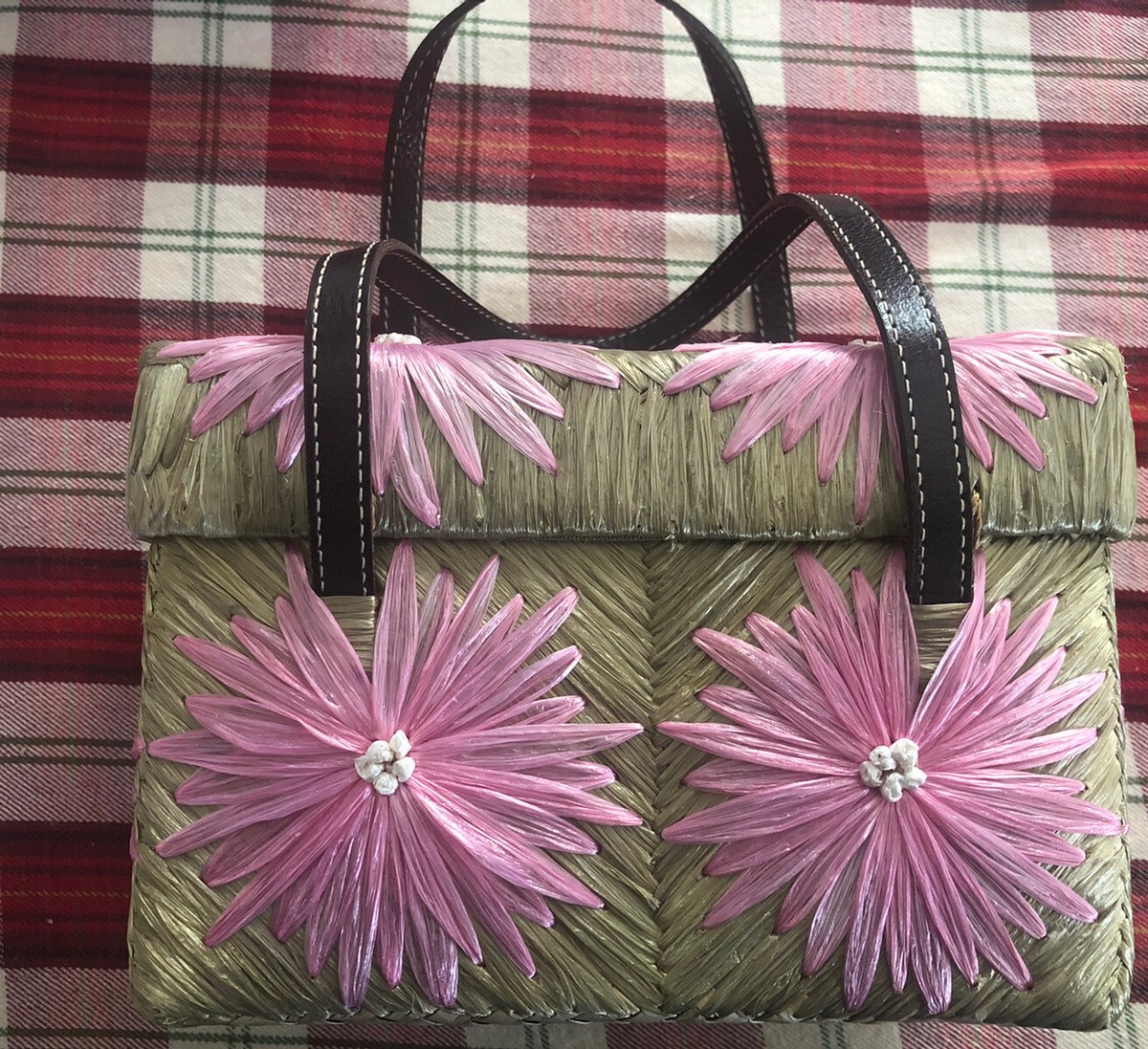 KATE SPADE /デコラティブ花飾りカゴバッグ KATE SPADE /デコラティブ花飾りカゴバッグ kate spade new york