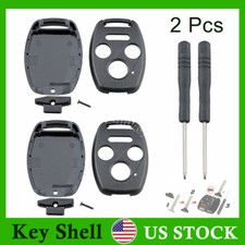 2 Replacement For Honda Accord Civicpilot Key Fob Shell Case With Screw Driver 2 Replacement For Honda Accord Civicpilot Key Fob Shell Case With Screw Driver