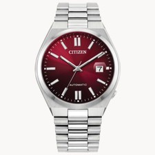 Citizen Tsuyosa NJ0150-56W Automatic Sapphire Red Dial Men's Watch