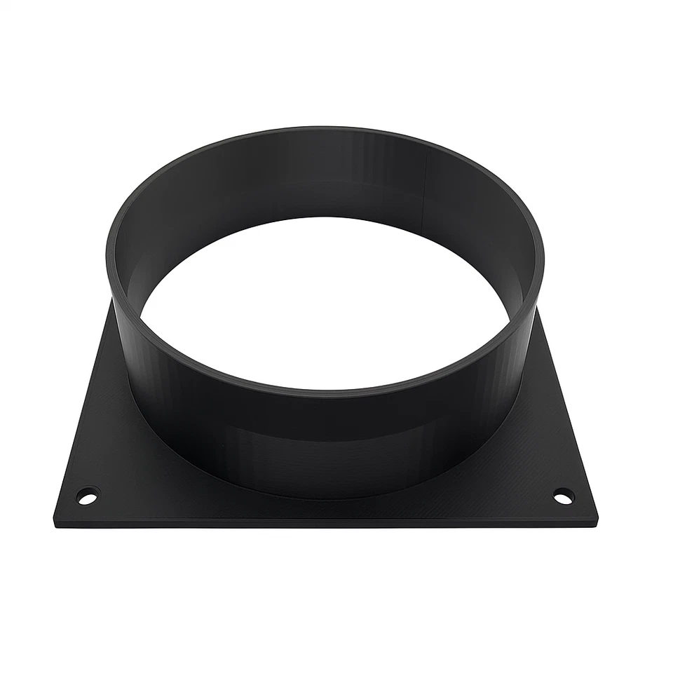 PC Lüfter Adapter 40 bis 140 mm für Abluftschlauch – Schlauchanschluss wählbar - Bild 2 von 2