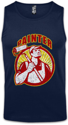 Painter IX Herren Tank Top Maler Artist Lackierer Handwerk Künstler Anstreicher