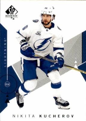 2018-19 SP Authentic #15 Nikita Kucherov - Tampa Bay Lightning