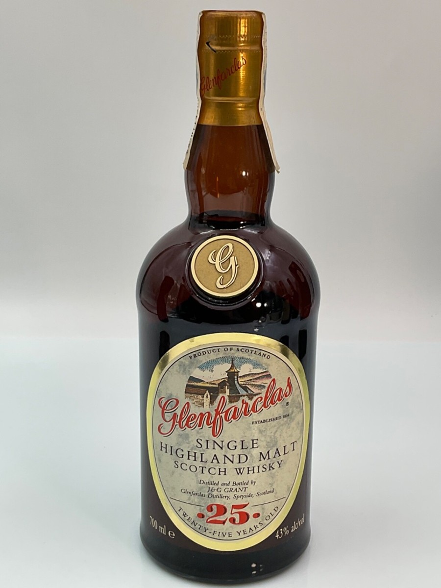 WHISKY GLENFARCLAS 25 YEARS OLD SINGLE HIGHLAND MALT 70cl. 43