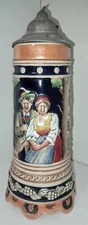 Thorens Movement Switzerland Vintage Beer Stein Music Box "You Can't be True"