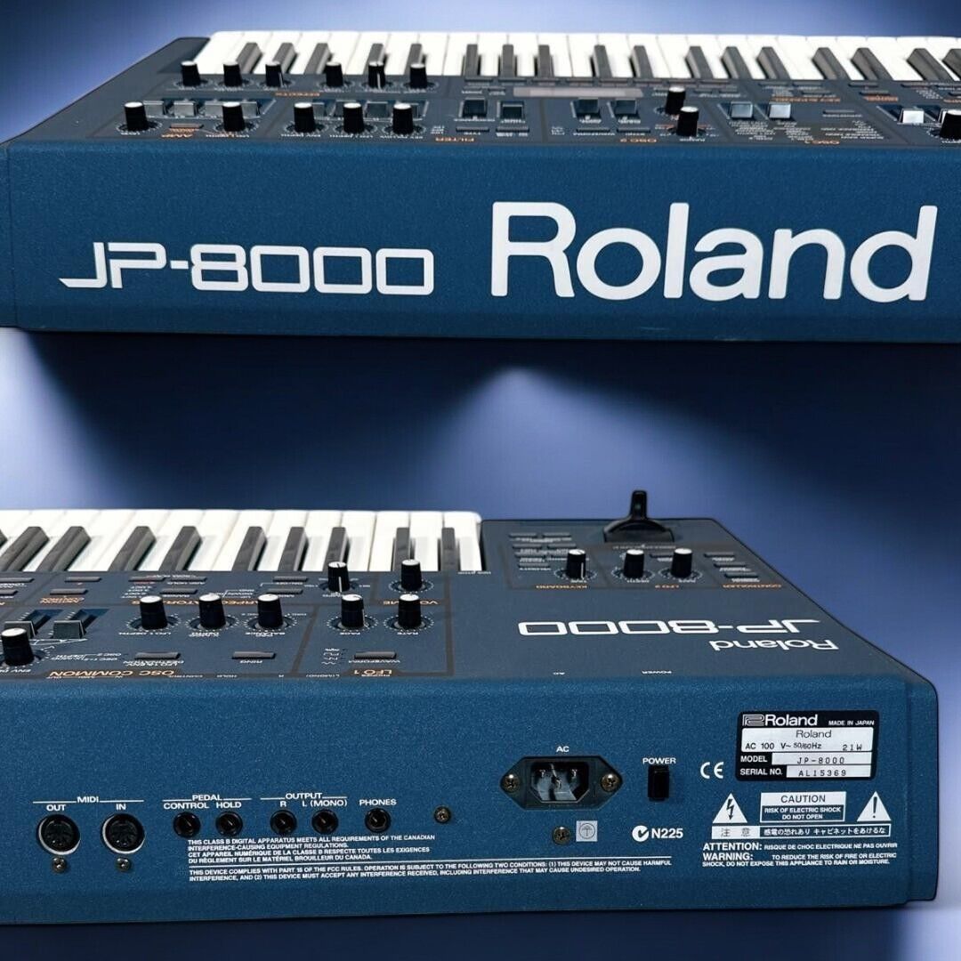 Roland JP-8000 49-Key Sound Module Keyboard Synthesizer Roland JP-8000 49-Key Sound Module Keyboard Synthesizer