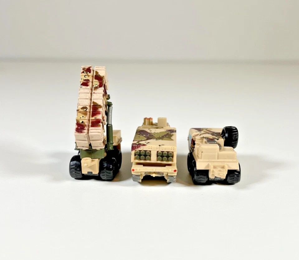 Micro Machines Desert Missile Launchers Lot of 3 – Patriot, M270 MLRS & Scud - Image 3 of 4
