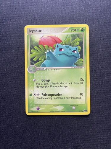 Pokemon Card Ivysaur 14/17 Pop Series 3 Common - Picture 1 of 2