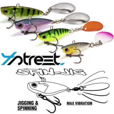Quantum 4Street Spin-Jig Spinjig UV Active Farbe und Gewicht zur Auswahl Neu