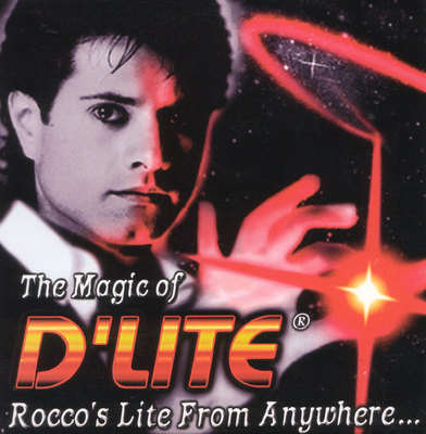 Rocco's D'LITE RED Pack REGULAR size Pair light up thumb magic trick 