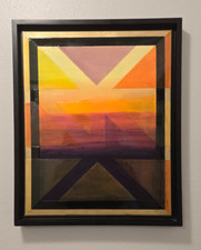 ORIGINAL  Painting- PRISM-  16