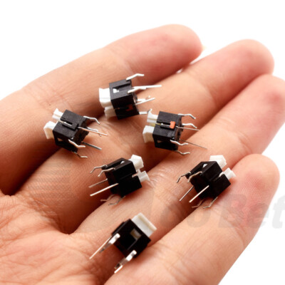 20 PZ 6x6 Interruttore Di Pulsante DIP 6X6X4,3