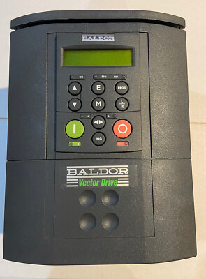 Baldor ZD38D2A04-ERD AC Vector Drive input: 220-240V, 6A output: 0-240V, 4A