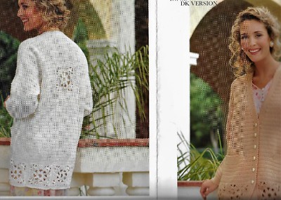 crochet jacket for ladies