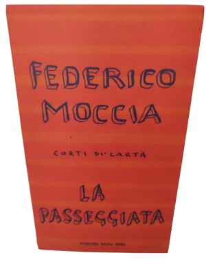 FEDERICO MOCCIA La Passeggiata Mini Buch PAPIERKURZE Corriere Della Sera