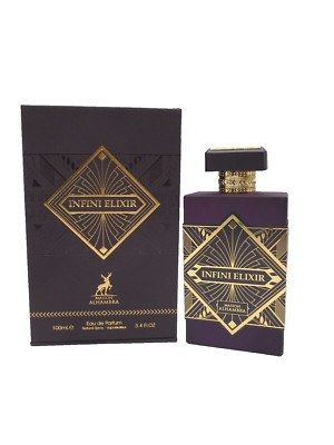 Maison Alhambra Infini Elixir Eau De Parfum Spray  3.4 oz / 100 ml  BNIB