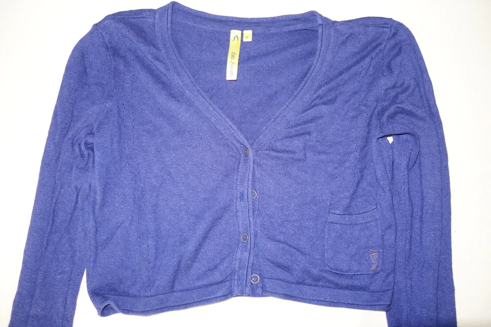 gilet court bleu taille S - Photo 3/3