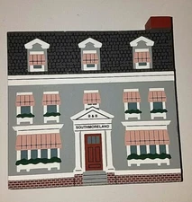 1995 The Cats Meow Bed & Breakfast Series Southmoreland Retired Signed by Faline