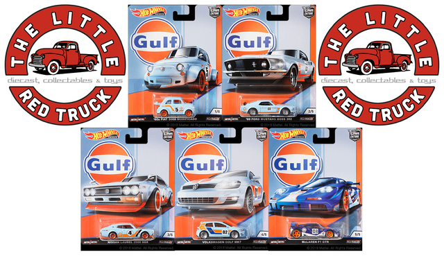 gulf set hot wheels