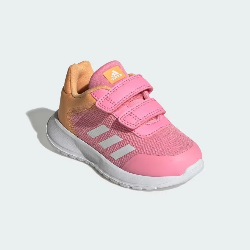 SCARPE ADIDAS TENSAUR RUN 2.0 CF K IG1238 BAMBINA ROSA NUOVE ORIGINALI - Immagine 3 di 4