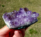 Uruguay Amethyst Stalactite Flower Quartz Crystal of Purple Points For Sale 3401