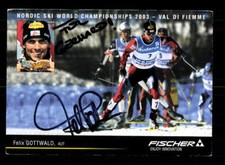 Felix Gottwald Autogrammkarte Original Signiert Nordische Kombination + A 211353