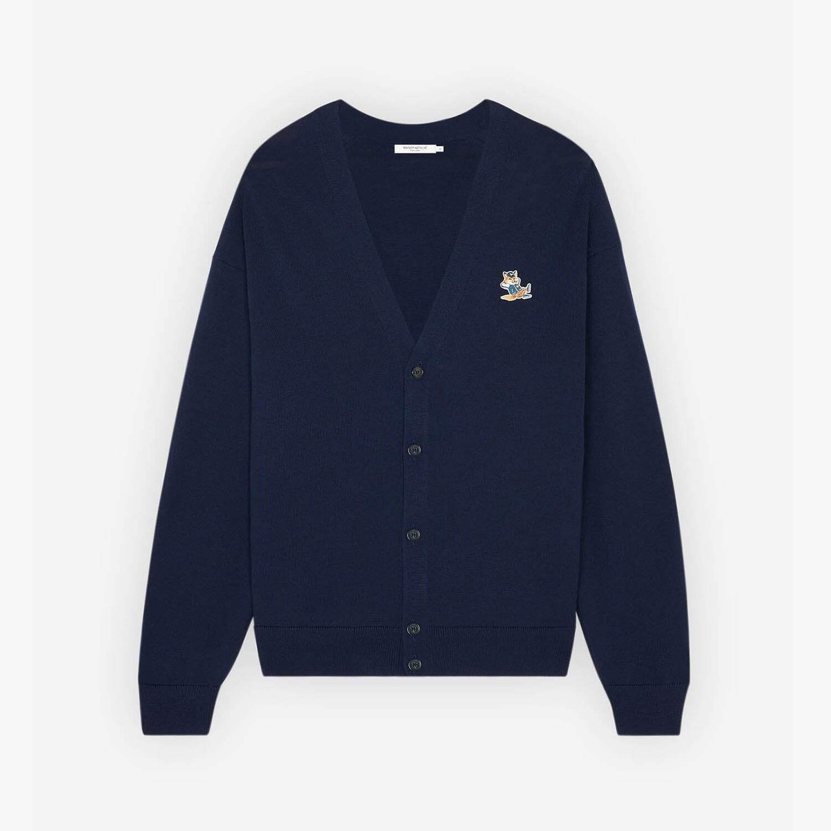 MAISON KITSUNÉ ネイビー カーディガン S