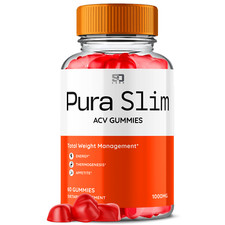 Pura Slim ACV Gummies Total Weight Management  Boosts Energy 60 Gummies