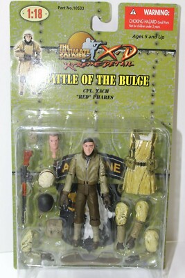 Phares Ultimate Soldier 1:18 Battle of The Bulge CPL Zack Red