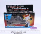 Silverbolt WITH NICE BOX & FIGURE 100% Complete 1986 Vintage G1 Transformers