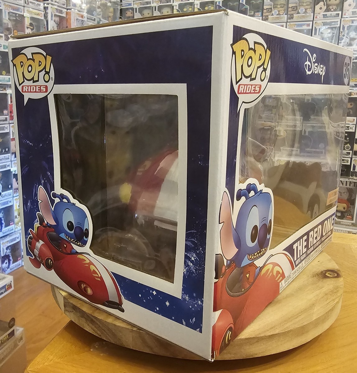Funko Pop Disney Rides Lilo & Stitch The Red One #35 Box Lunch