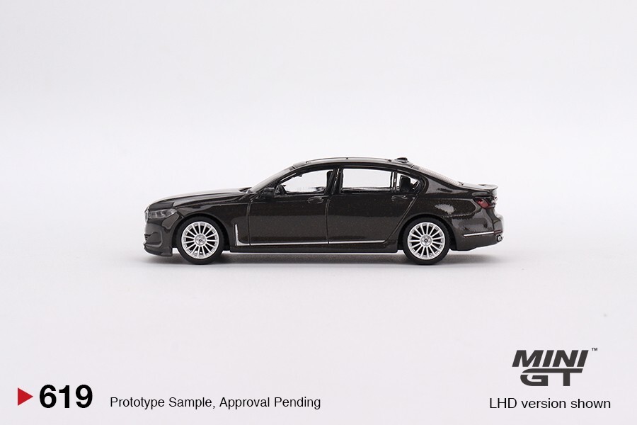 Mini GT 1:64 BMW Alpina B7 xDrive Dravit Grey Metallic #619