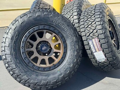 17'' BASTA Wheels with 285/70R17 Nitto Tires for Toyota 4Runner, Tacoma, Tundra