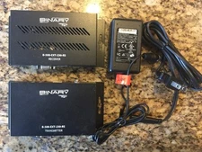 Binary Receiver & Transmitter B-500-EXT-230-RS 4K HDMI Balun With Power Supply