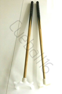 2 x 48'' 1 STÜCK POOL oder SNOOKER HINWEISE mit NYLONKREUZ & BRÜCKENSTÜTZEN für TISCHE